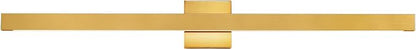 Modern Bathroom Light Fixtures 39 Inch Gold Bathroom Vanity Light with Up & Down Lighting 30W Dimmable 5CCT LED Vanity Lighting Fixture Bar for Bathroom Restroom