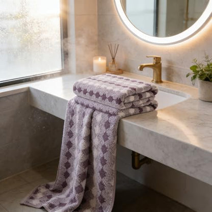 2-Pack Microfiber Bath Towels (27x54 Inches) - Ultra Soft & Quick Dry, 3X Absorbency, Lightweight for Gym, Yoga, Travel & Spa - Perfect for Home, Fitness & Post-Workout