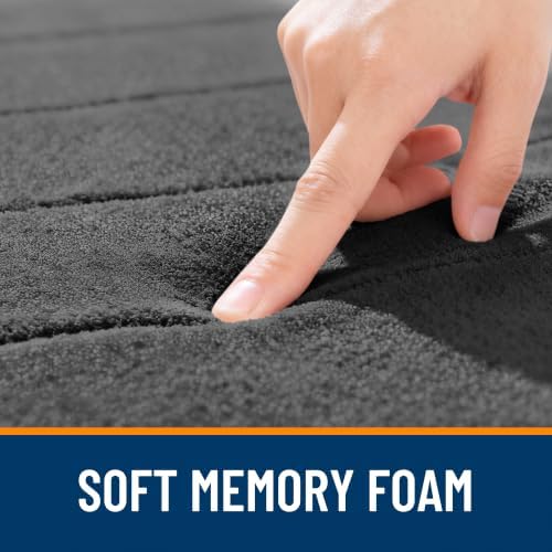 OLANLY Memory Foam Large Bath Mat 44x32, Super Soft Absorbent Bathroom Rugs