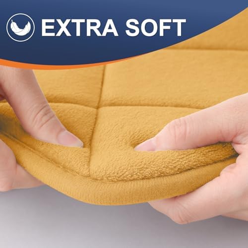 OLANLY Memory Foam Bath Mat 44x24, Ultra Soft and Absorbent Bathroom Rugs