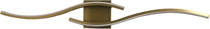 Vanity Light for Bathroom, 31.6 Inch Gold LED Dimmable | Bathroom Lights Fixture Over Mirror, 5CCT Adjustable Color Temperatures Modern Wall Sconces for Bathroom Bedroom Living Room