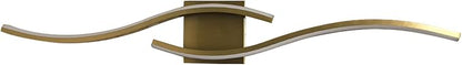 Vanity Light for Bathroom, 31.6 Inch Gold LED Dimmable | Bathroom Lights Fixture Over Mirror, 5CCT Adjustable Color Temperatures Modern Wall Sconces for Bathroom Bedroom Living Room