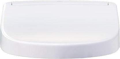 TOTO WASHLET S5 Electronic Bidet Toilet Seat with Instantaneous Water Heating, PREMIST and EWATER+ Wand Cleaning, Elongated, Cotton White - SW3446#01