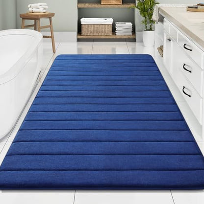 Buganda Memory Foam Bath Mat 70 x 46, Ultra Soft Absorbent Bathroom Rugs