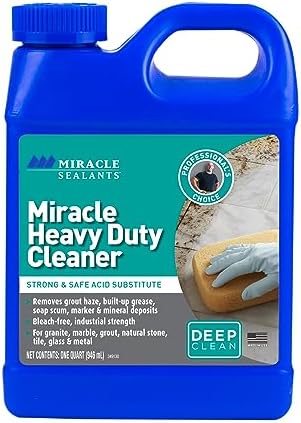 Miracle Sealants Heavy-Duty Non-Acidic Tile & Stone Cleaner, Quart