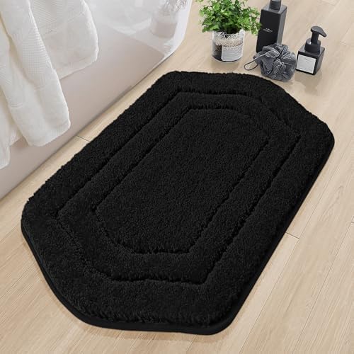 COSY HOMEER Non-Slip Bath Mat Extra Thick Absorbent Plush Washable