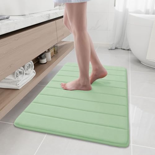 Buganda Memory Foam Bath Mat 35.4 x 24, Ultra Soft Absorbent Bathroom Rugs