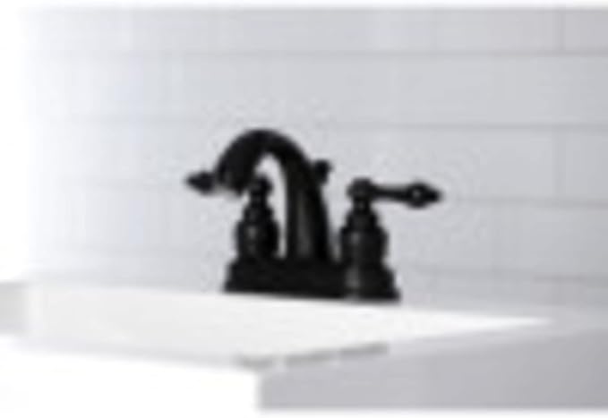 Kingston Brass KB5611AL Restoration 4-Inch Centerset Lavatory Faucet, Polished Chrome