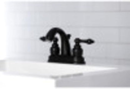 Kingston Brass KB5611AL Restoration 4-Inch Centerset Lavatory Faucet, Polished Chrome