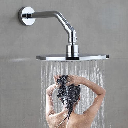 Shower Head Elbow Adapter, Shower Arm Elbow Adapter for Hand Showers and Wall-mounted Showers，Shower Arm Extension (135degree）