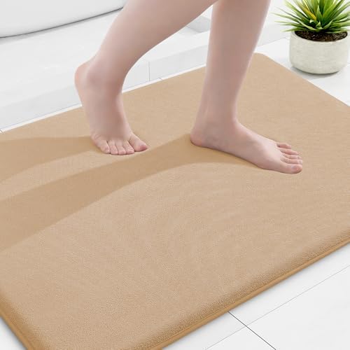 Smiry Memory Foam Bath Mat 36x24, Extra Soft and Absorbent Bathroom Rugs