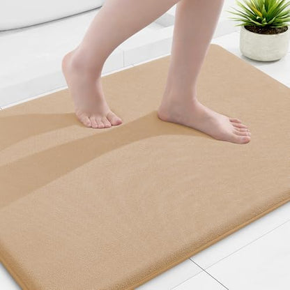 Smiry Memory Foam Bath Mat 36x24, Extra Soft and Absorbent Bathroom Rugs