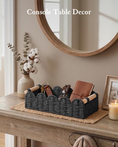 Toilet Paper Storage Basket for Toilet Tank, Bathroom Organizer