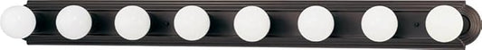 Nuvo Lighting 60/1287 Eight Light Racetrack Vanity