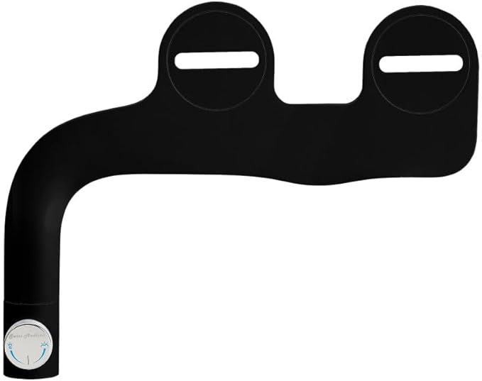 Swiss Madison Aqua Non-Electric Bidet Toilet Attachment in Glossy Black