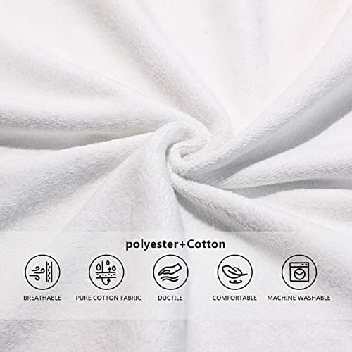 Naanle Lucky Shamrock Clovers Pattern St. Patrick's Day Soft Set of 3 Towels, 1 Bath Towel+1 Hand Towel+1 Washcloth, Multipurpose for Bathroom, Hotel, Gym, Spa and Beach