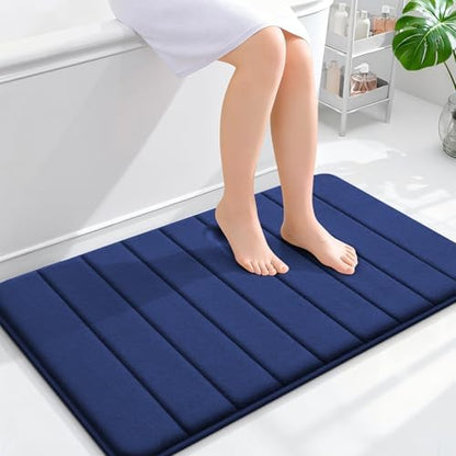 OLANLY Memory Foam Bath Mat 36x24, Super Soft and Absorbent Bathroom Rugs