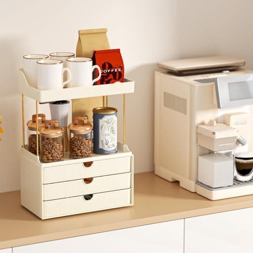 StorBin Arcylic 5-Tier Makeup & Skincare Organizer for Vanity, Bath