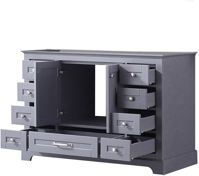 Dukes 48 in. W x 22 in. D Dark Grey Single Bath Vanity