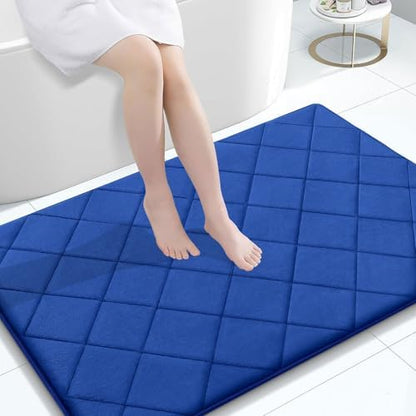 OLANLY Memory Foam Bath Mat 47x32, Ultra Soft and Absorbent Bathroom Rugs