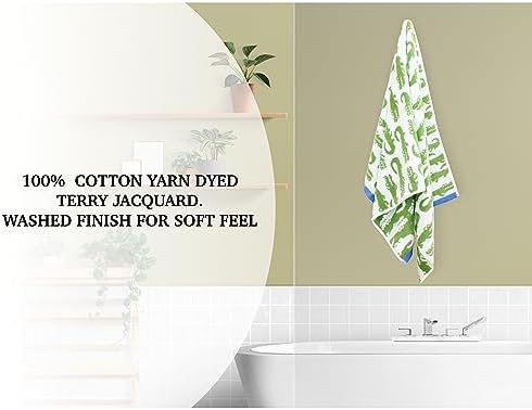 ORIGINAL KIDS 6 Piece Towel Set - 100% Cotton Jacquard Bathroom Towel Set