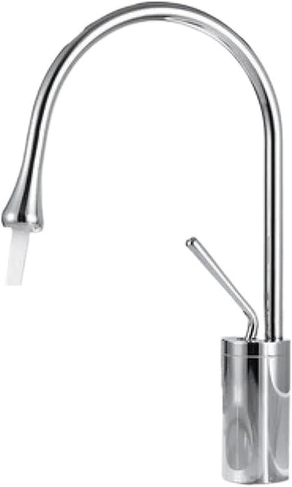 Modern Basin Faucet Brushed Gold Black Silver Faucet Deck Mounted Basin Sink Tap Mixer Hot Cold Brass Tap for Bathroom(Electroplated Medium)