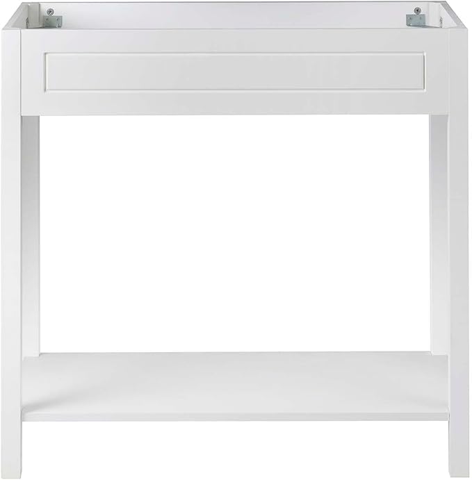Modway Altura Modern 36" Bathroom Vanity Cabinet in White - Sink Basin Not Included