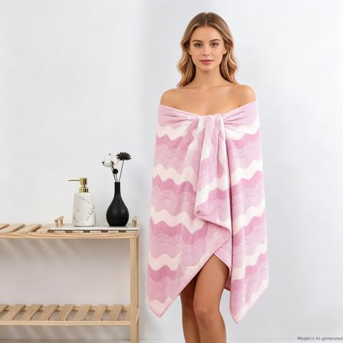 Microfiber Bath Towel 35x70in - Ultra Soft Quick Dry, Lightweight for Gym, Spa, Travel | Hotel Grade & Multi-Use| Single Pack