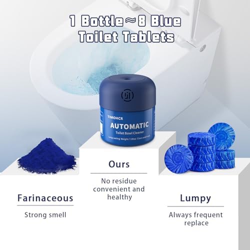 Automatic Continuous Toilet Bowl Cleaner 3 Bottles Lemon