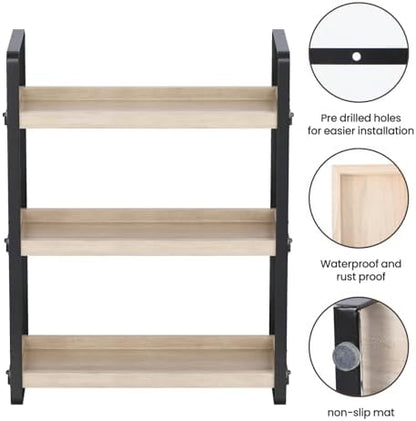 HNRLOY Bathroom Counter Organizer, Bathroom Counter Shelf, Makeup Organizer