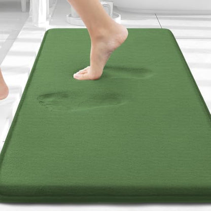 Smiry Memory Foam Bath Mat 30x20, Extra Soft and Absorbent Bathroom Rugs