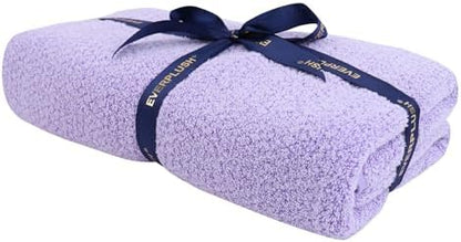 Everplush Diamond Collection Oversized Bath Towel – 1 Pieces, Super Soft & Highly Absorbent, Quick-Drying, Extra Large & Thick. Perfect for Bathroom, Pool, Swimming Use (Lavender, 30" x 56" 1PK)