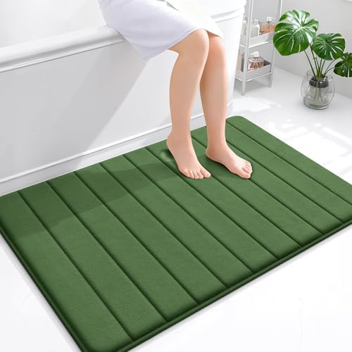 OLANLY Memory Foam Large Bath Mat 44x32, Super Soft Absorbent Bathroom Rugs