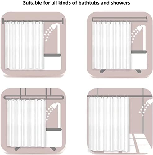 NBVKO Halloween Pumpkin Waterproof Shower Curtain,with Non-Slip Rugs,Toilet Lid Cover and Bath Mat,Bathroom Shower Decor Accessory Set