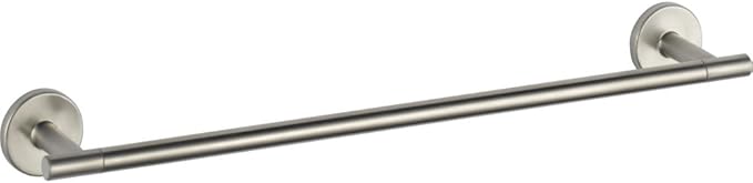 Delta 75918-SS Trinsic 18 in. Wall Mount Towel Bar Bath Hardware Accessory in Stainless Steel