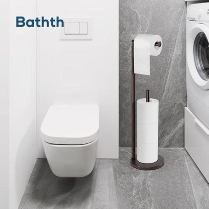 Toilet Paper Holder Stand, Bronze Toilet Paper Holder Free Standing