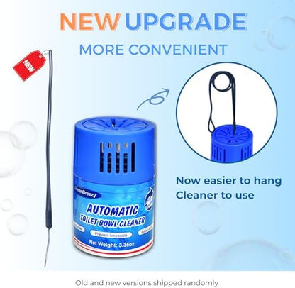 Automatic Toilet Bowl Cleaner Long Lasting Tank Bottles 3 Pack