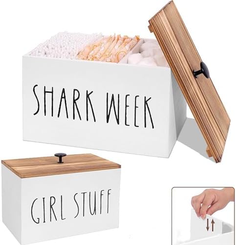 Tampon Holder Tampon Organizer Feminine Storage Container with Lid
