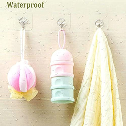 Jwxstore 12 Pack Wall Hooks for Hanging 33LB Heavy Duty Self Adhesive Hooks