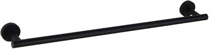 GERZWY Bathroom Towel Bar 24" Stainless Steel Towel Bar Matte Black Contemporary Style Wall Mount for Bath Kitchen AG1101C60-BK