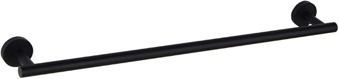 GERZWY Bathroom Towel Bar 33" Stainless Steel Towel Bar Matte Black Contemporary Style Wall Mount for Bath Kitchen AG1101C85-BK