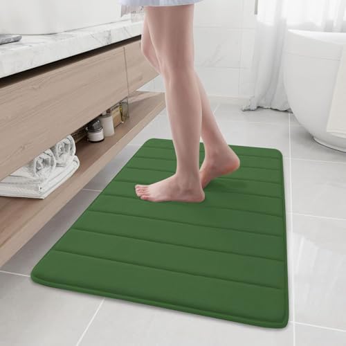 Buganda Memory Foam Bath Mat 35.4 x 24, Ultra Soft Absorbent Bathroom Rugs