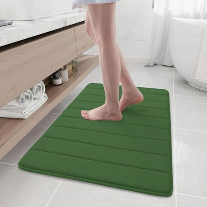 Buganda Memory Foam Bath Mat 35.4 x 24, Ultra Soft Absorbent Bathroom Rugs