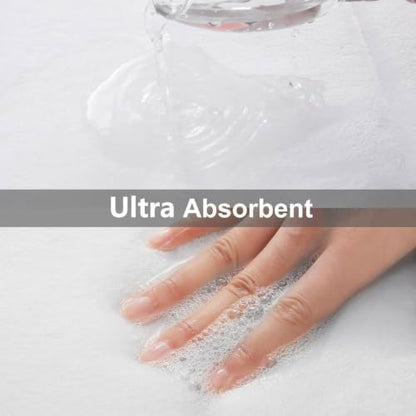 Buganda Memory Foam Bath Mat 31.5 x 20, Ultra Soft Absorbent Bathroom Rugs