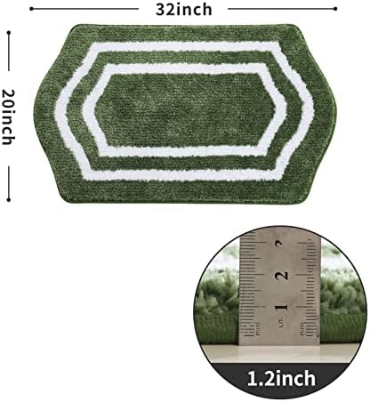 COSY HOMEER Non-Slip Bath Mat Extra Thick Absorbent Plush Washable