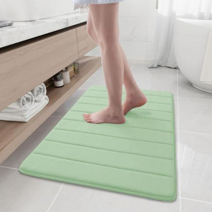 Buganda Memory Foam Bath Mat 35 x 24, Ultra Soft Absorbent Bathroom Rugs