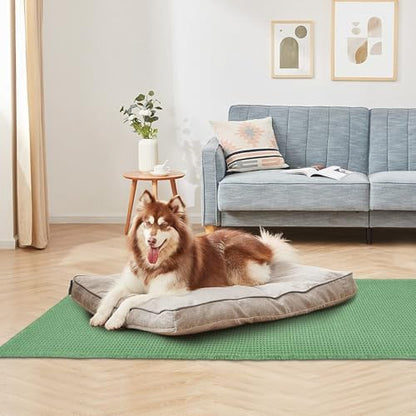 ZALL Sage Green Waffle Bath Mat,Super Absorbent Non Slip Bathroom Rug, 17x24inch, Machine Washable Ultra Soft Floor Mats