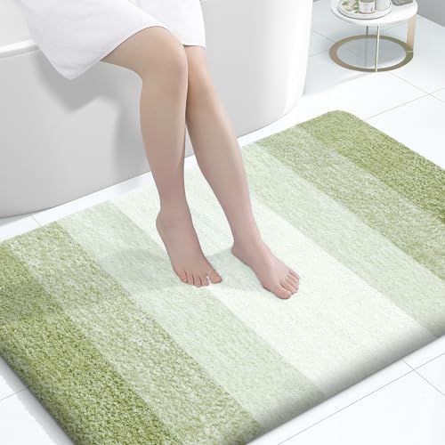OLANLY Large Bathroom Rugs 44x32, Extra Soft Absorbent Microfiber Bath Rugs