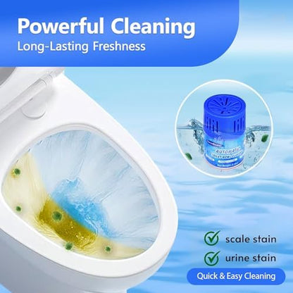 Automatic Toilet Bowl Cleaner Long Lasting Bottles 2 Pack