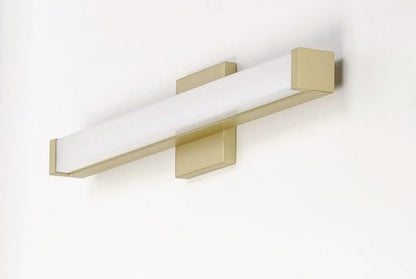 Maxim Lighting Spec Bath Vanity Light | Satin Nickel Aluminum Finish | Contemporary Indoor Light Fixture | Ideal for Bathrooms & Powder Rooms | Dimmable | Home Decor Light Fixture | 52002SN